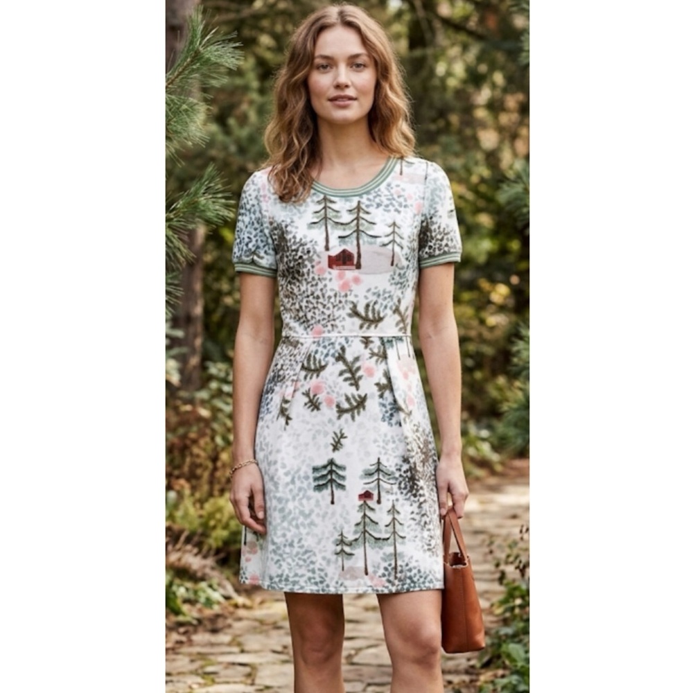 Antit Brazil Whimsical Winter Forest Dress